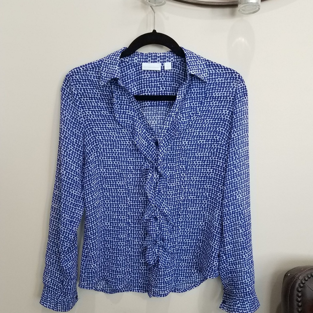 Ruffle button up top